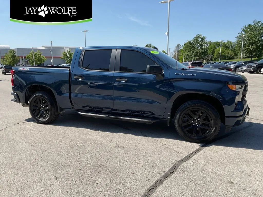 Blue 2023 Chevrolet Silverado 1500 Custom for sale in Kansas City, MO