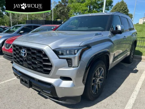 Silver 2023 Toyota Sequoia Platinum for sale in Kansas City, MO