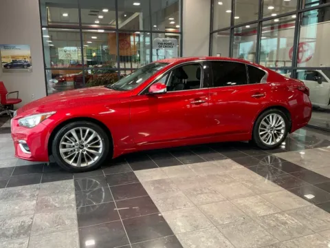 Another view of 2021 INFINITI Q50 3.0t LUXE for sale in Kansas City, MO at Jay Wolfe Toyota