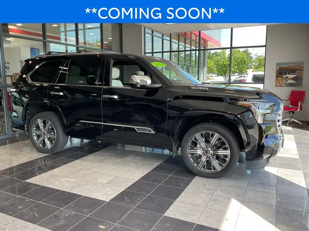 Black 2024 Toyota Sequoia Capstone for sale in Kansas City, MO