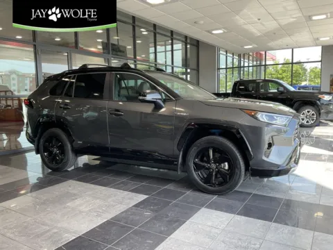 Black 2021 Toyota RAV4 Hybrid XSE for sale in Kansas City, MO