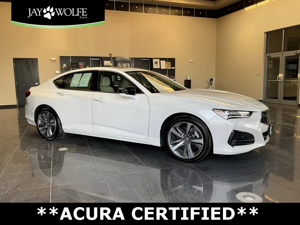 White 2022 Acura TLX w/Advance Package for sale in Kansas City, MO