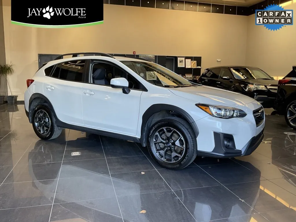 White 2019 Subaru Crosstrek Premium for sale in Kansas City, MO