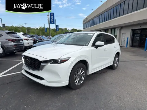 White 2024 Mazda CX-5 2.5 S Preferred Package for sale in Kansas City, MO