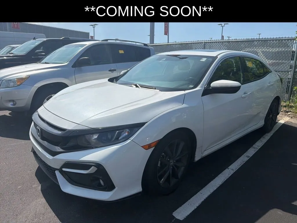 White 2020 Honda Civic Hatchback EX-L for sale in Kansas City, MO
