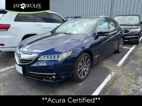 Blue 2017 Acura TLX V6 w/Advance Pkg for sale in Kansas City, MO