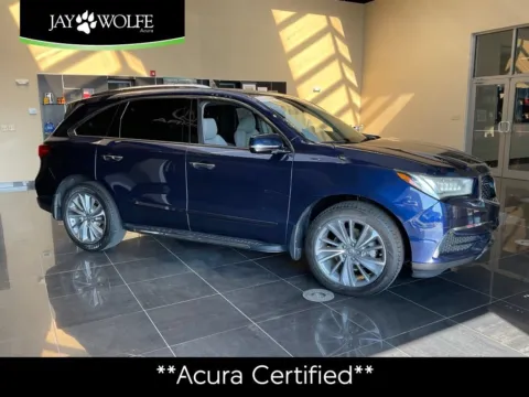 Blue 2017 Acura MDX w/Technology Pkg for sale in Kansas City, MO