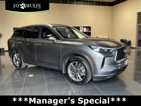 Gray 2024 INFINITI QX60 LUXE for sale in Kansas City, MO