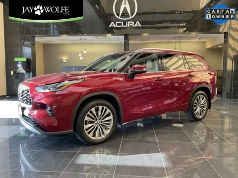 Another view of 2021 Toyota Highlander Platinum for sale in Kansas City, MO at Jay Wolfe Acura
