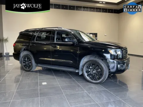 Black 2021 Toyota Sequoia Nightshade for sale in Kansas City, MO