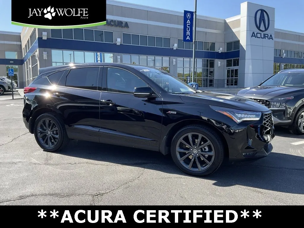 Black 2025 Acura RDX w/A-Spec Package for sale in Kansas City, MO