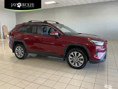 Red 2024 Toyota RAV4 XLE Premium for sale in Overland Park, KS