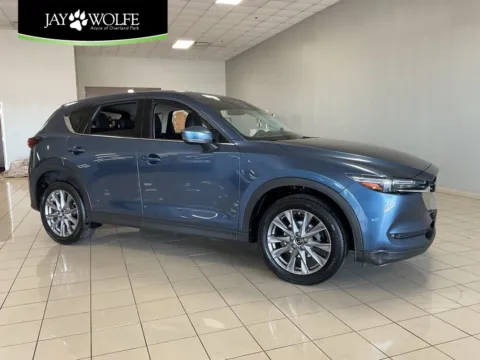 Blue 2019 Mazda CX-5 Grand Touring for sale in Overland Park, KS