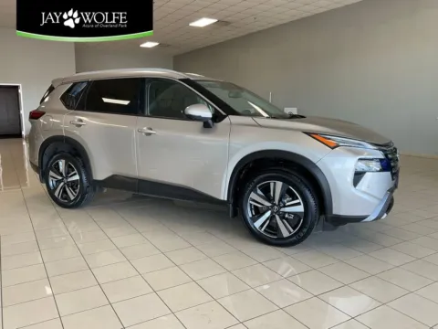 Silver 2024 Nissan Rogue SL for sale in Overland Park, KS