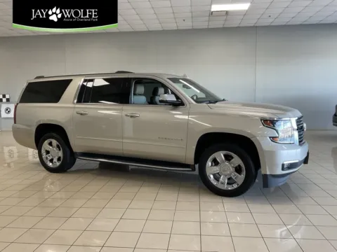 Silver 2017 Chevrolet Suburban Premier for sale in Overland Park, KS