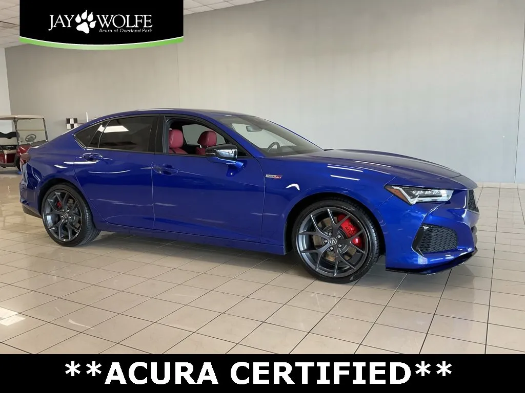 Blue 2023 Acura TLX Type S w/Performance Tire for sale in Overland Park, KS