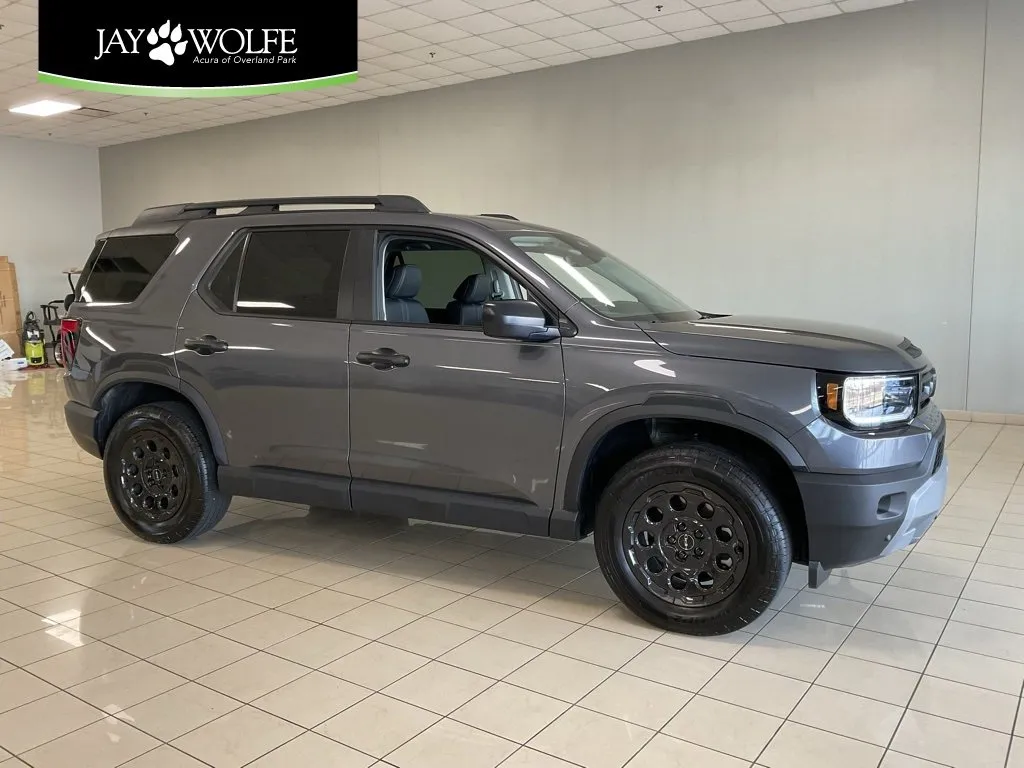 Used 2026 Honda Passport RTL Blackout with VIN 5FNYF9H38TB010026 for sale in Kansas City