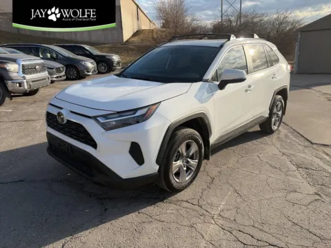 White 2025 Toyota RAV4 XLE for sale in Overland Park, KS