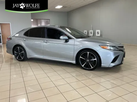 Silver 2020 Toyota Camry XSE for sale in Overland Park, KS