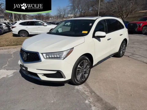 White 2019 Acura MDX w/Technology Pkg for sale in Overland Park, KS