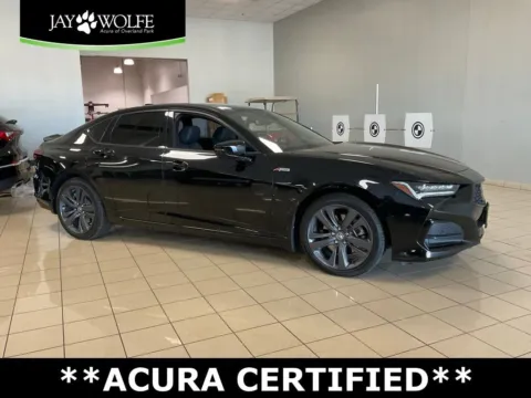 Black 2023 Acura TLX w/A-Spec Package for sale in Overland Park, KS