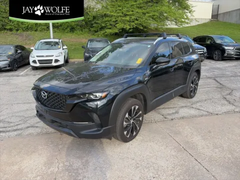 Black 2025 Mazda CX-50 Hybrid Premium Plus Package for sale in Overland Park, KS