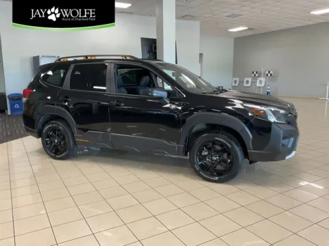 Black 2024 Subaru Forester Wilderness for sale in Overland Park, KS