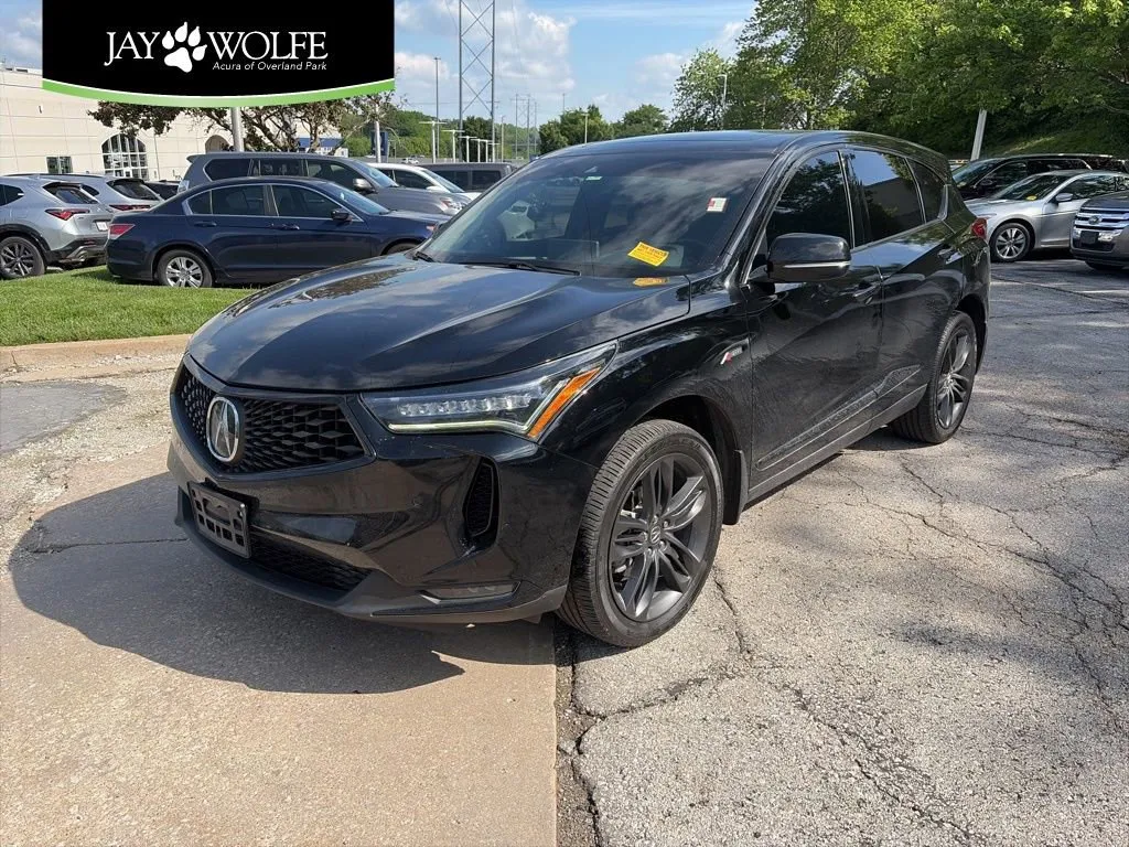 Black 2023 Acura RDX w/A-Spec Package for sale in Overland Park, KS