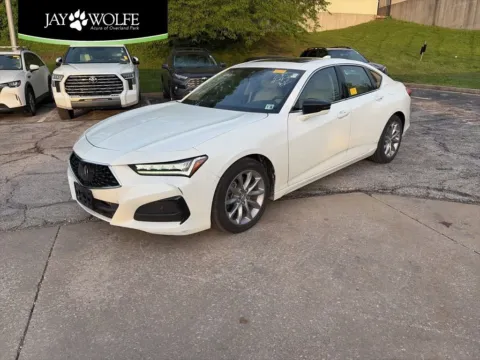 White 2023 Acura TLX for sale in Overland Park, KS