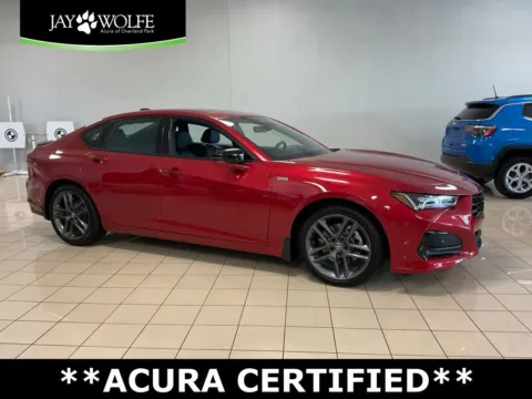 Red 2025 Acura TLX w/A-Spec Package for sale in Overland Park, KS