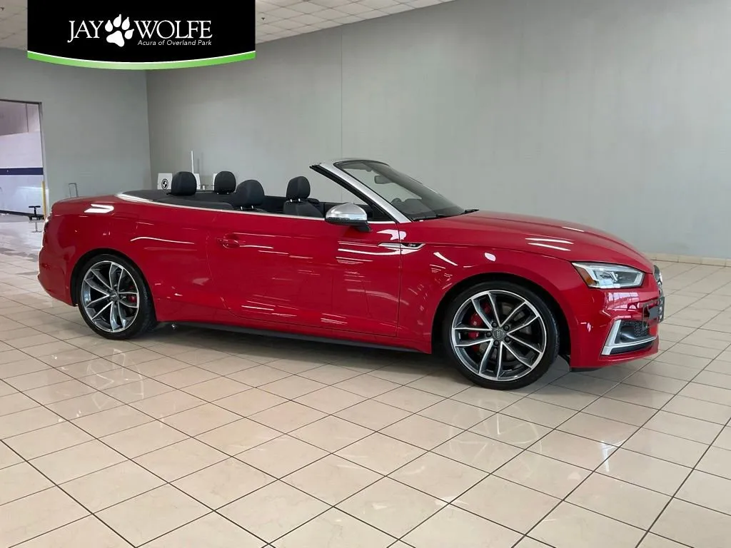 Red 2018 Audi S5 Cabriolet Prestige for sale in Overland Park, KS
