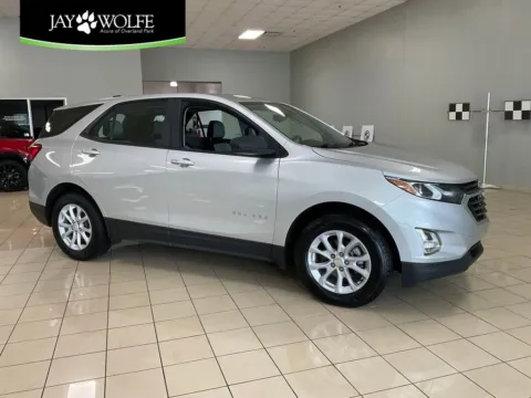Silver 2021 Chevrolet Equinox LS for sale in Overland Park, KS