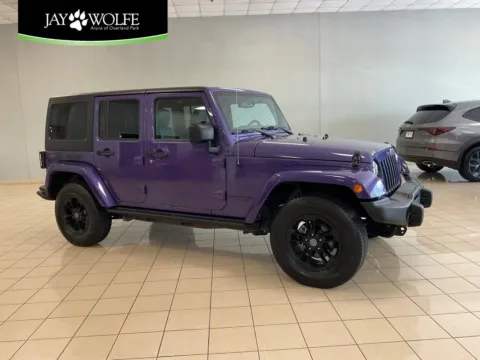 Purple 2017 Jeep Wrangler Unlimited Winter for sale in Overland Park, KS