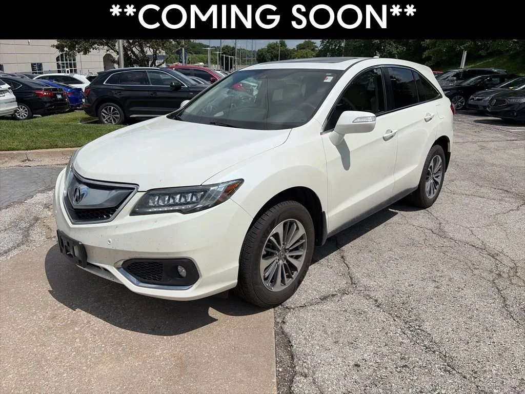 White 2018 Acura RDX w/Advance Pkg for sale in Overland Park, KS