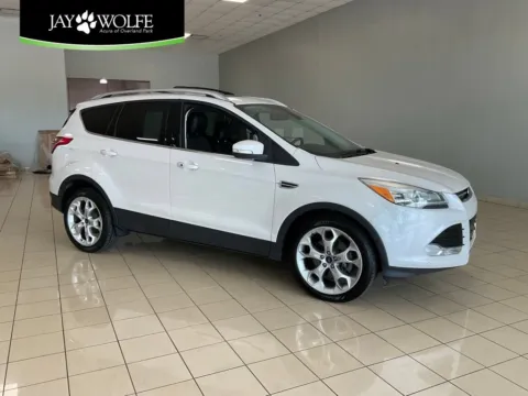 White 2013 Ford Escape Titanium for sale in Overland Park, KS