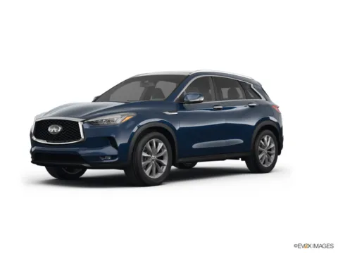 Blue 2022 INFINITI QX50 LUXE for sale in Overland Park, KS
