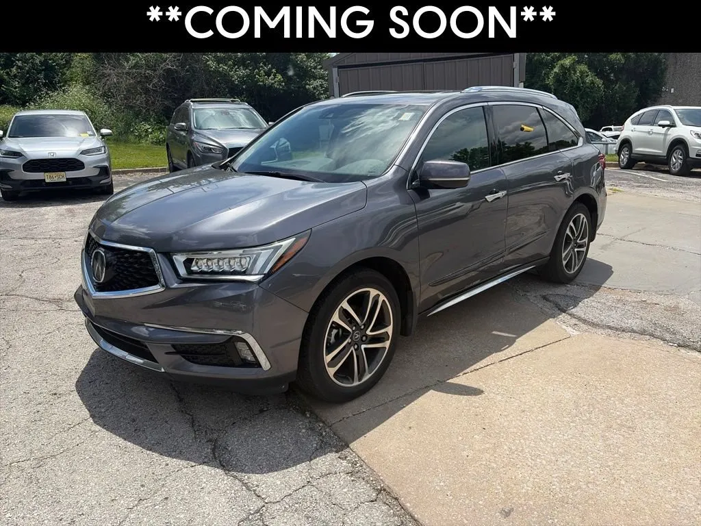 Gray 2017 Acura MDX w/Advance Pkg for sale in Overland Park, KS