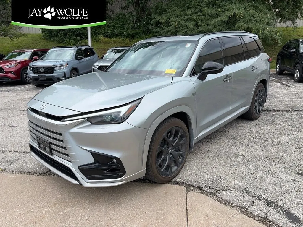 Silver 2025 Lexus TX 500h F SPORT Luxury for sale in Overland Park, KS