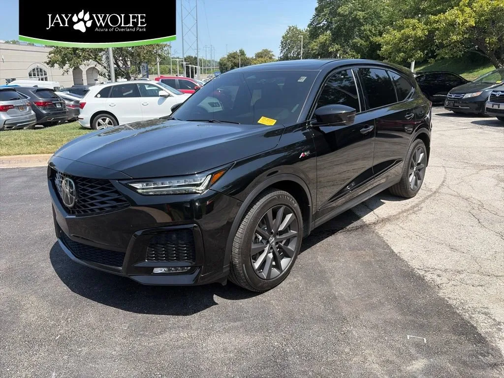 Black 2025 Acura MDX w/A-Spec Package for sale in Overland Park, KS