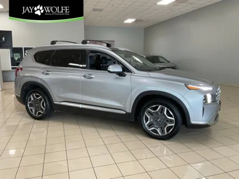 Silver 2022 Hyundai Santa Fe Limited for sale in Overland Park, KS
