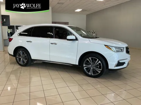 White 2019 Acura MDX w/Technology Pkg for sale in Overland Park, KS
