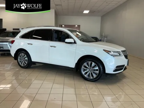 White 2015 Acura MDX Tech Pkg for sale in Overland Park, KS