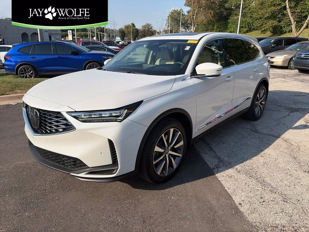 White 2025 Acura MDX w/Technology Package for sale in Overland Park, KS