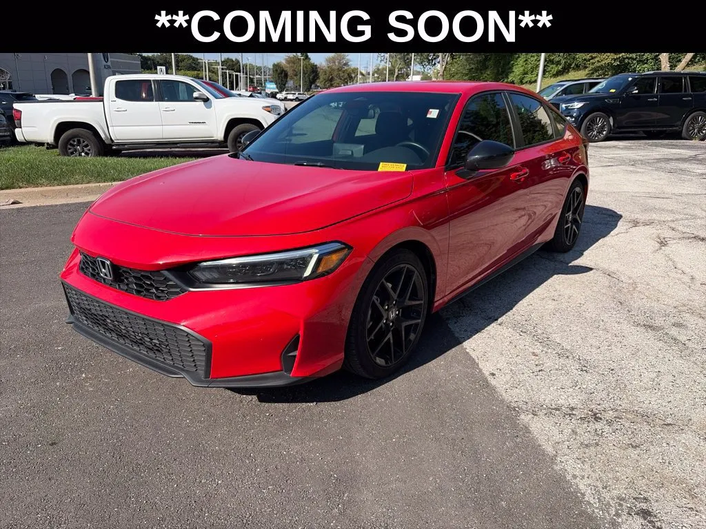 Red 2025 Honda Civic Hatchback Sport for sale in Overland Park, KS