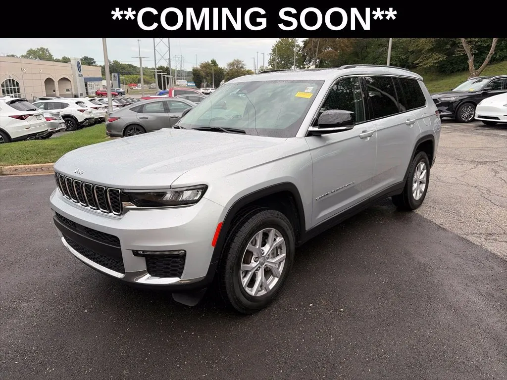 Silver 2022 Jeep Grand Cherokee L Limited for sale in Overland Park, KS