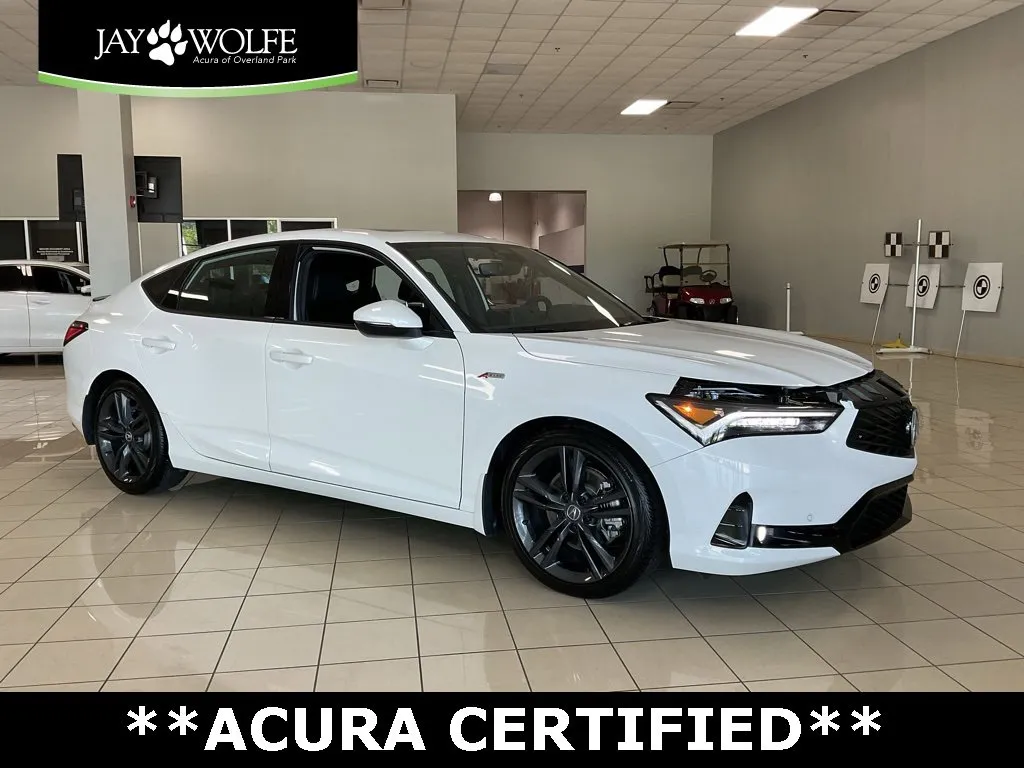 White 2025 Acura Integra w/A-Spec Technology Package for sale in Overland Park, KS