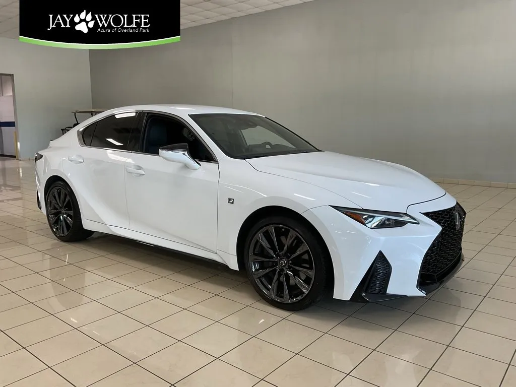 White 2021 Lexus IS 350 F SPORT for sale in Overland Park, KS