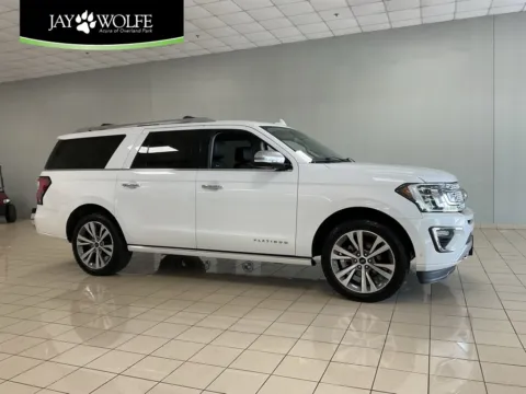 White 2020 Ford Expedition Max Platinum for sale in Overland Park, KS