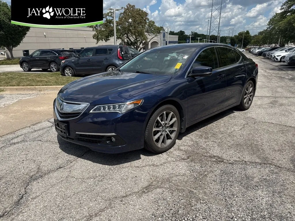Blue 2016 Acura TLX V6 Tech for sale in Overland Park, KS