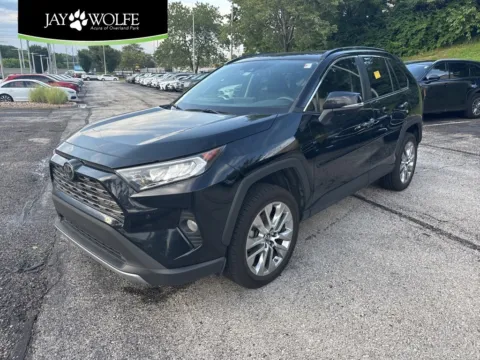 Black 2019 Toyota RAV4 Limited for sale in Overland Park, KS